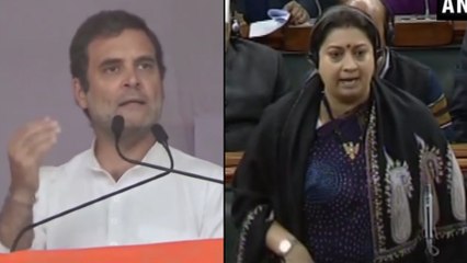 Rahul Gandhi VS Smriti Irani : Watch Video రేప్ ఇన్ ఇండియా ప్రకంపనలు!!