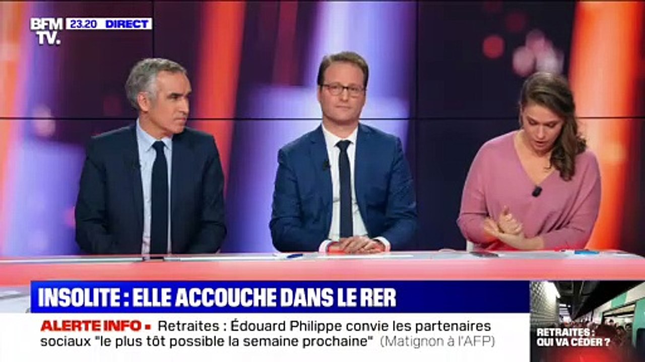 Insolite: Elle accouche dans le RER - 12/12