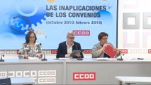 CCOO presenta estudio sobre inaplicación de convenios colectivos