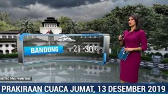 Prakiraan Cuaca Jumat 13 Desember 2019