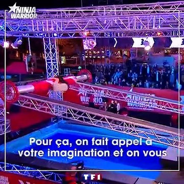 Ninja Warrior - Prolongement du concours : Denis Brogniart vous propose de créer un obstacle