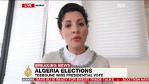 Ex-PM Tebboune elected Algeria's new president