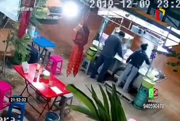 Vietnam: hombre resulta herido tras intentar detener a ladrones en moto