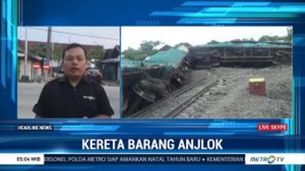 Evakuasi KA Terguling di Blora Rampung