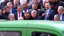 Erdoğan cenaze törenine katıldı