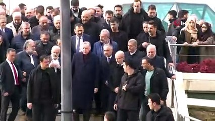 Cumhurbaşkanı Erdoğan, Aile Dostunun Cenaze Namazına KatıldI