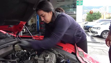 Tuğba’nın Hedefi Türkiye’nin En İyi Otomobil Tamircisi Olmak