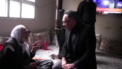 Asırlık Çınar Ali Çevik'in Cumhurbaşkanı Erdoğan Sevgisi