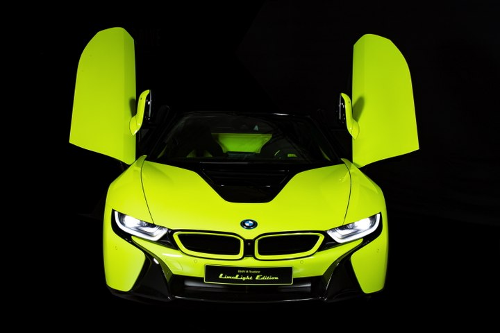 BMW i8 Roadster Limelight Edition : l'édition...