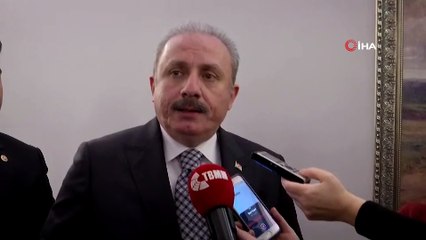 TBMM Başkanı Mustafa Şentop: “Parlamentoların alacağı kararların bir hükmü yok. Ciddiye alınacak bir karar değil. Daha önce senatoya verilmişti. Cumhurbaşkanımızı görüşmeyle gittikten sonra geri çektiler”