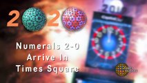 Times Square New Year's Eve 2020 Numerals Arrive