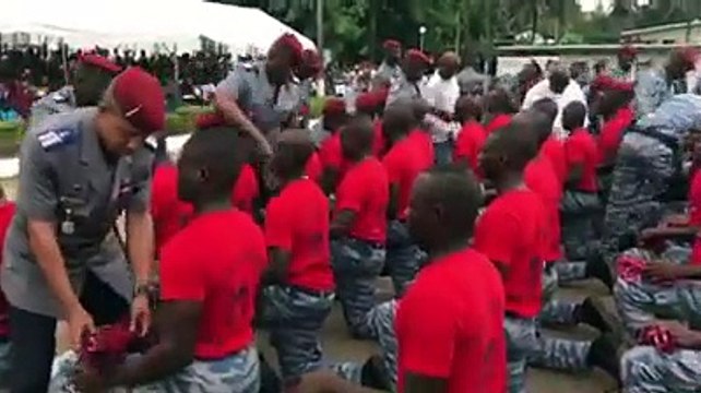 Défense | Sortie de la 17è promotion des gendarmes-commandos de Côte d'Ivoire