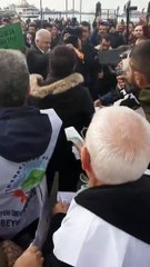 Emekliler, boş tencere içinde fatura yaktı: “TÜİK’in ‘uydurma’ rakamlarıyla belirlenen maaşlarımızla geçinemiyoruz"