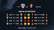 Previa partido entre Lugo y Sporting Jornada 20 Segunda División