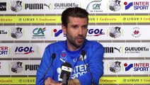 Conférence de presse d'avant Match Amiens SC - Dijon , Luka Elsner