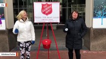 Someone Dropped Rare Gold Coin In Salvation Army Kettle