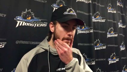 Cleveland Monsters 121319 Pregame Interviews