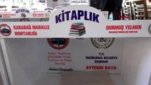 Aydın yörüklerden muhtarlara 'mini kitaplık' hediyesi