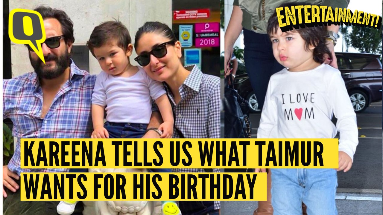 These Are the Two Cakes That Taimur Has Demanded on His B’Day