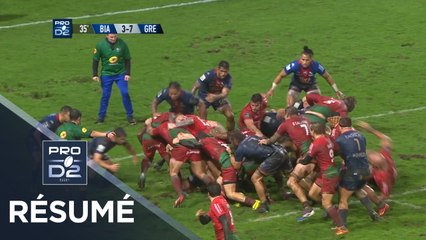 PRO D2 - Résumé Biarritz-Grenoble: 33-7 - J14 - Saison 2019/2020