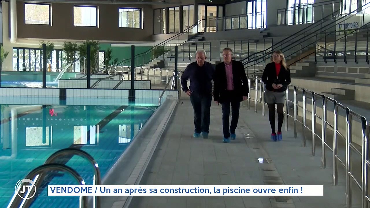 VENDOME Un an après sa construction, la piscine ouvre enfin!