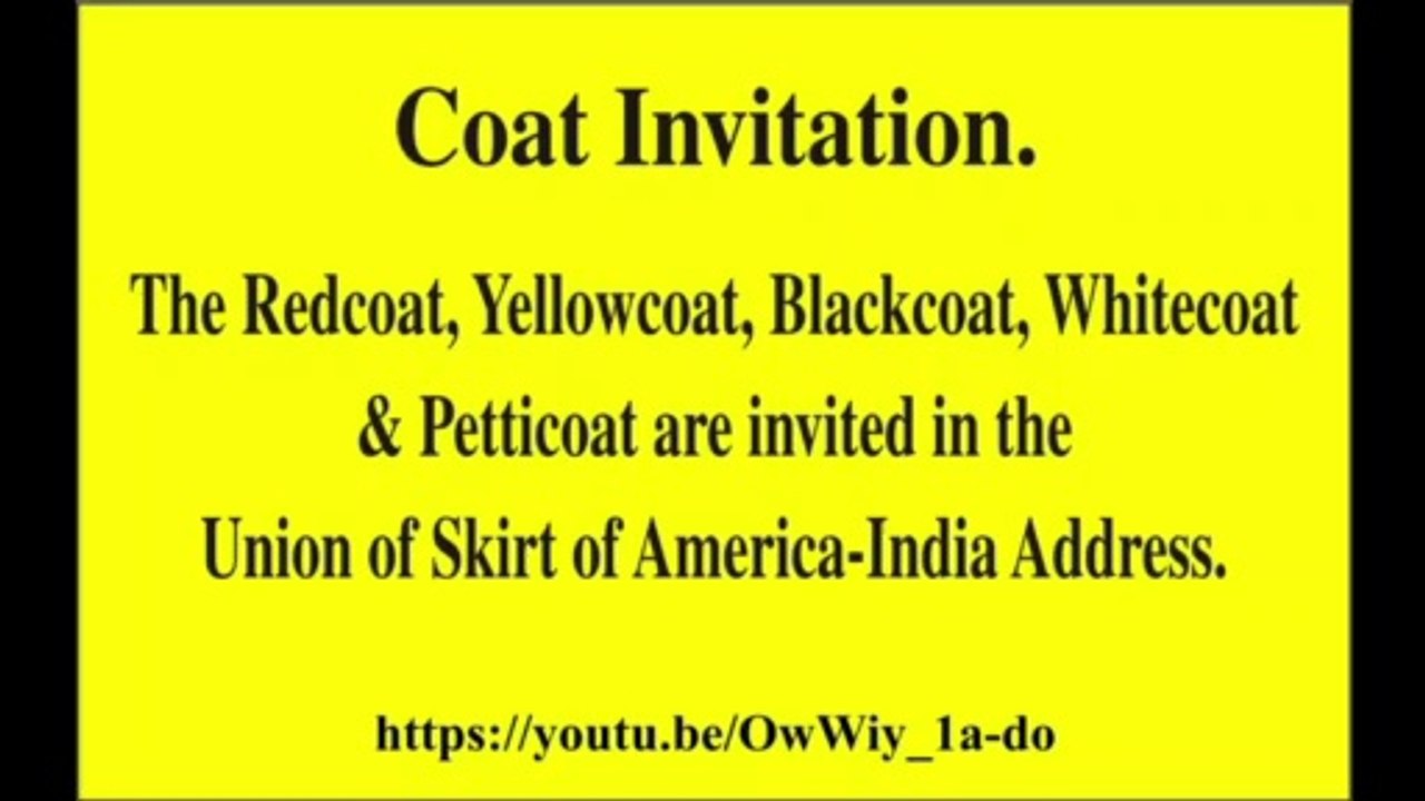 Coat Invitation.