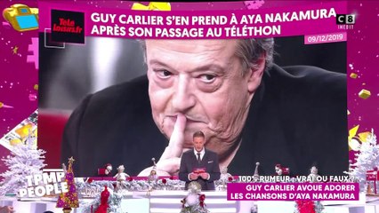 Guy Carlier avoue adorer les chansons d'Aya Nakamura