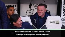 Rooney targeting play-offs with Derby