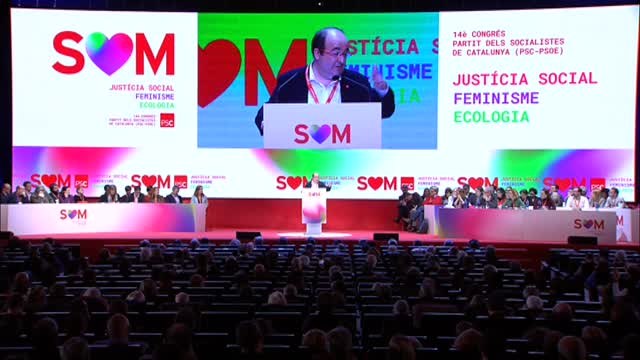 Iceta: Queremos que Cataluña sea reconocida como nación, como sujeto político, pero no independiente