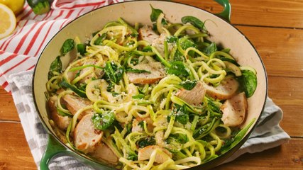 Lemon Butter Chicken Zoodles Make Healthy Eating Easy