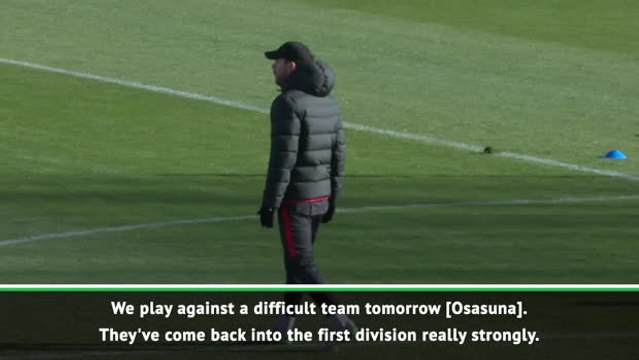 Atletico need to improve against resurgent Osasuna - Simeone