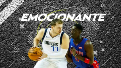 Luka Doncic hizo su primer triple doble en los juegos de NBA en México