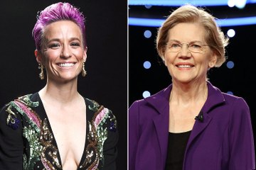 Megan Rapinoe Endorses Elizabeth Warren