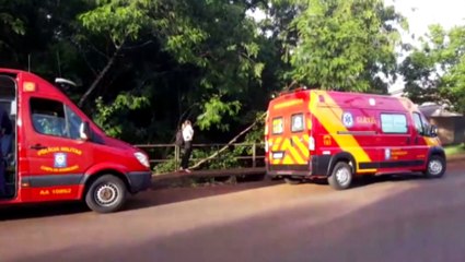 Jovem de 24 anos e adolescente de 14 ficam feridos em colisão entre bicicletas no Bairro Brasília