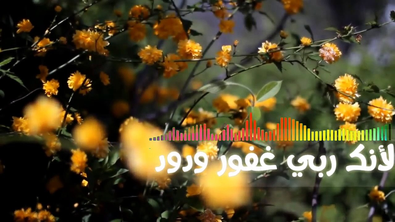 أنشودة سأقبل ياخالقي من جديد للمبدع إسلام صبحي