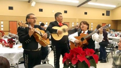 2045 Mariachi music at Our Lady of Guadalupe reception at Holy Family parish Dec 12, 2019
