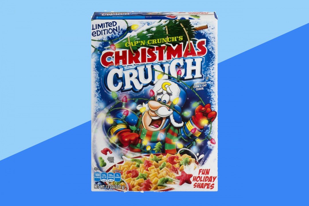 Cap'n Crunch Christmas Crunch and Life Gingerbread Spice Are Back for the Holidays