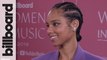 Alicia Keys Discusses Receiving the Impact Award, Possibly Collaborating With Billie Eilish & More | Women In Music 2019