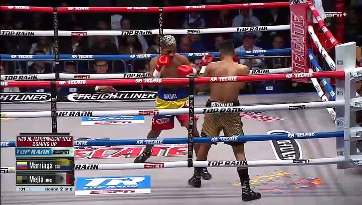 Miguel Marriaga vs Alfredo Mejia Vargas (07-12-2019)