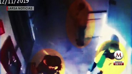 Ataque armado de sicario contra un guardia de seguridad