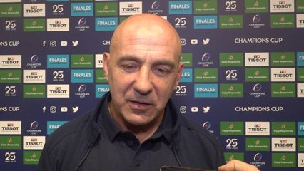 Champions Cup : 4e j. - Travers : "Contre le Munster, ça sera un 8ème de finale"