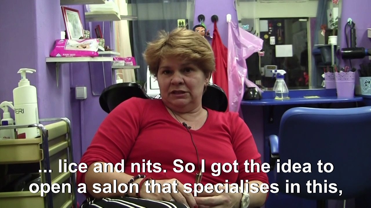 Professional nit-picking at a Belgrade salon