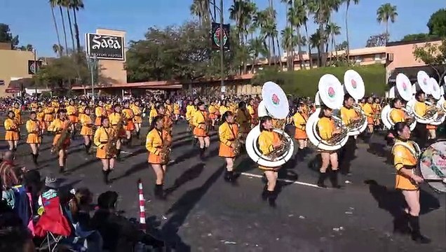 Kyoto Tachibana SHS Band Rose Parade 2018