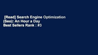 [Read] Search Engine Optimization (Seo): An Hour a Day  Best Sellers Rank : #3