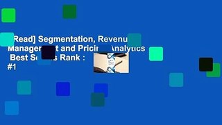 [Read] Segmentation, Revenue Management and Pricing Analytics  Best Sellers Rank : #1
