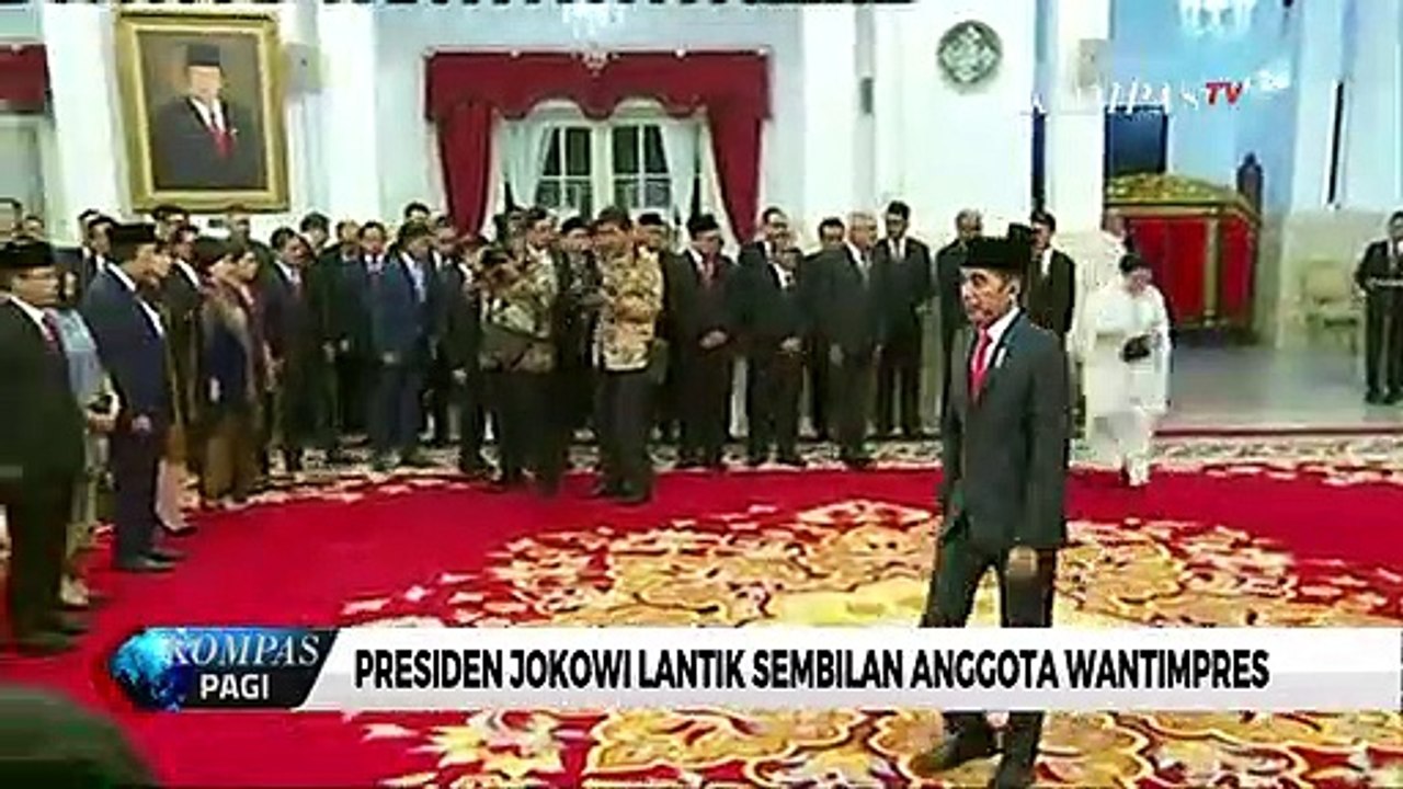 Presiden Lantik 9 Anggota Wantimpres, Salah Satunya Wiranto