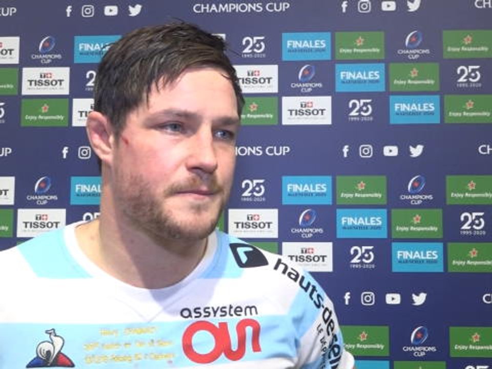 Champions Cup : 4e j. - Chavancy : "Une fierté d'avoir fait 300 matches pour ce club extraordinaire"