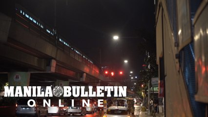 New lamp posts light Taft Ave. in Manila