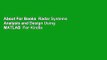 About For Books  Radar Systems Analysis and Design Using MATLAB  For Kindle