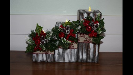 HOLIDAY CANDLE HOLDERS